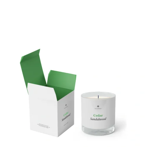 Cedar Sandalwood Candle - Rezaroma