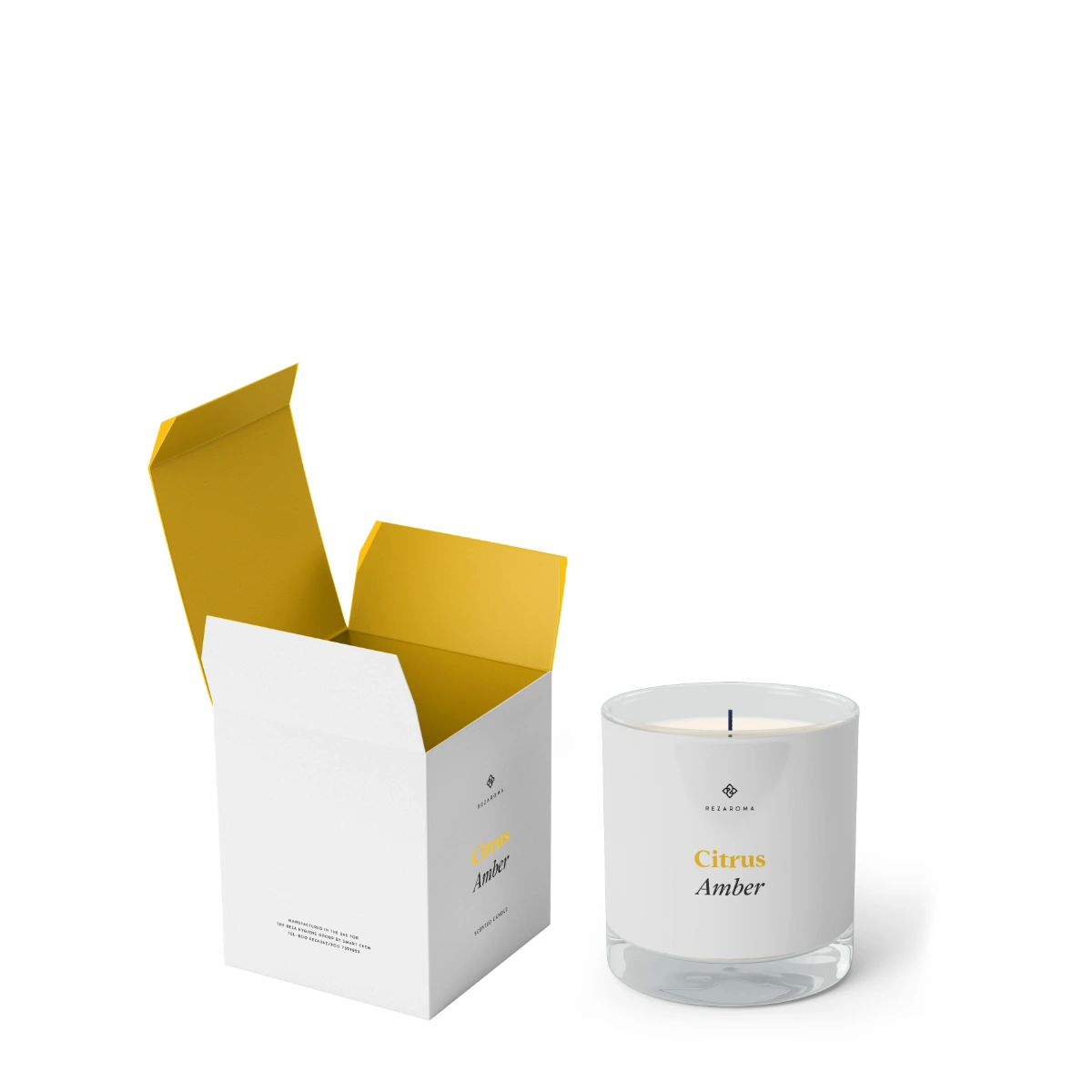 Scented Candle Citrus Amber