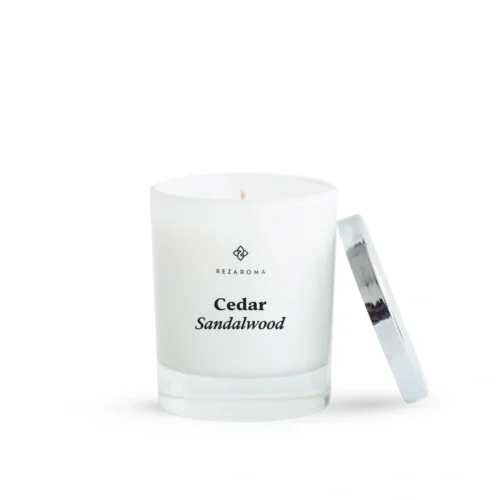 Rezaroma Cedar Sandalwood Candle