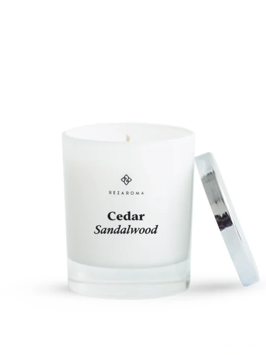 Rezaroma Cedar Sandalwood Candle