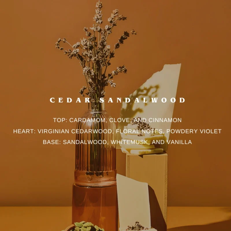 Rezaroma Cedar Sandalwood notes