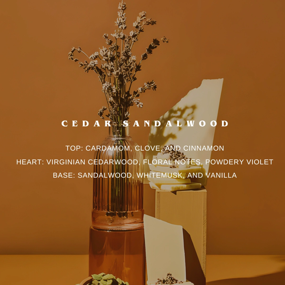 Rezaroma Cedar Sandalwood notes