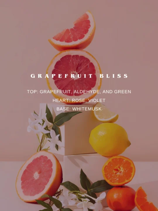 Fragrance grapefruit notes