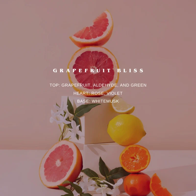 Fragrance grapefruit notes